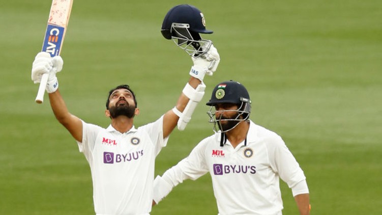india australia rahane century