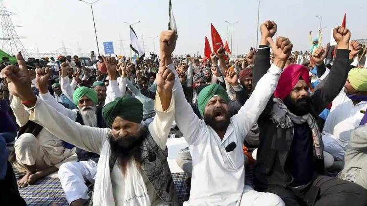 farmers protest