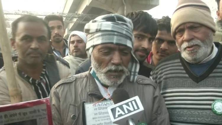 60-year-old cycled for 11 days to take part in the farmers' strike