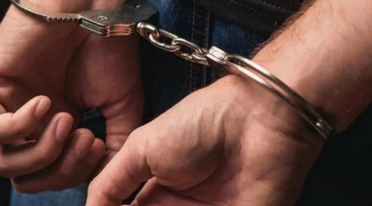 Police have arrested a man for giving a fake message