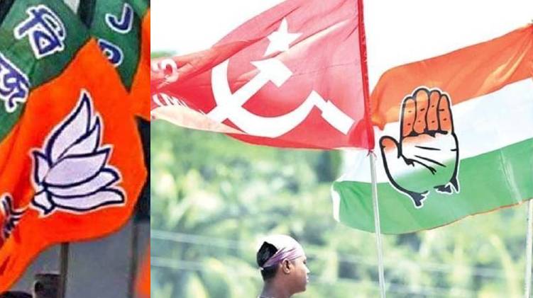 bjp cpim congress