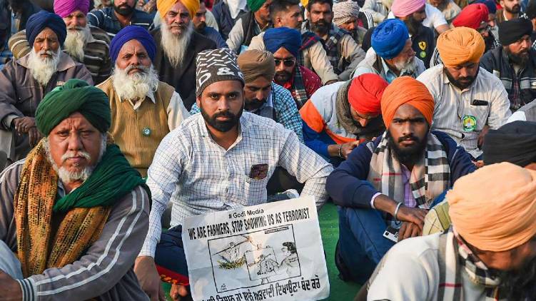 farmers protest