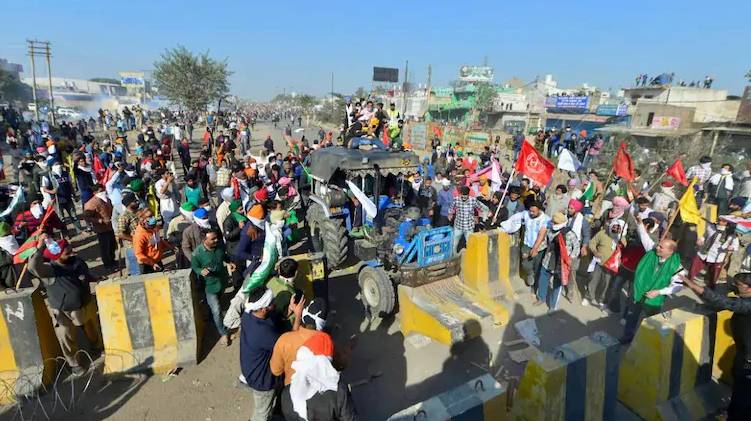 delhi chalo protest
