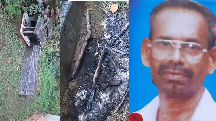 kollam father suicides beside son tomb