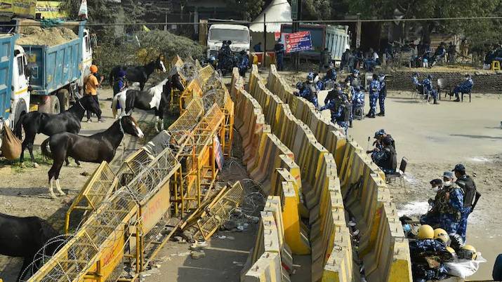 delhi chalo protest