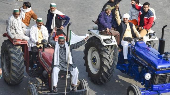 tractor delhi chalo protest