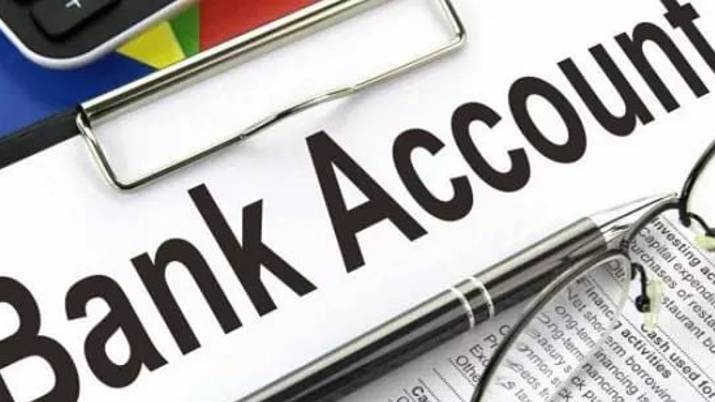 bank account