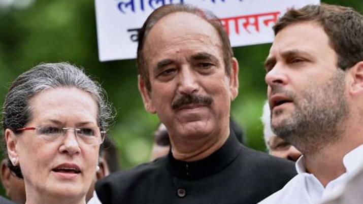 sonia gandhi gulam nabi asad