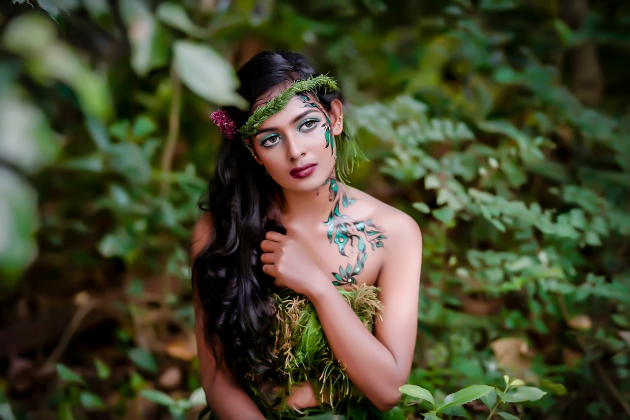 nature themed photoshoot grabs attention