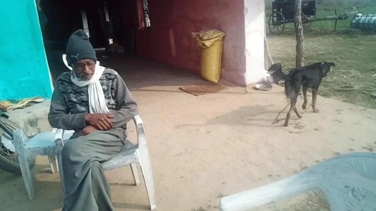 farmer property pet dog