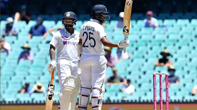 pant pujara record partnership