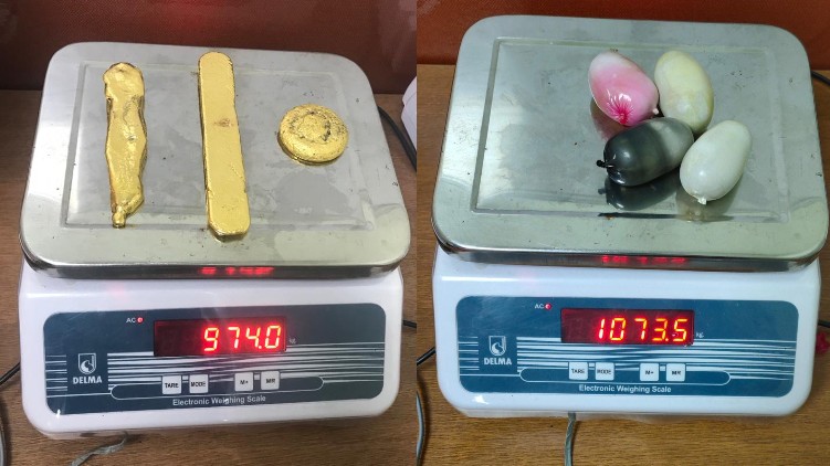 Gold seized Kannur airport