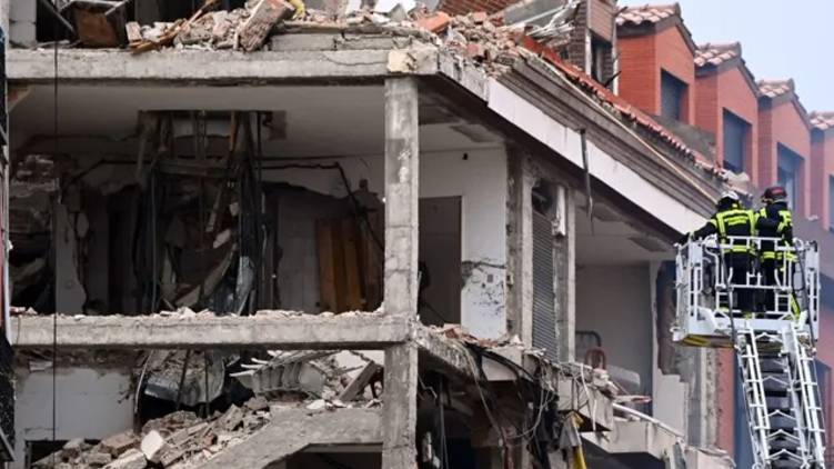 madrid building explosion