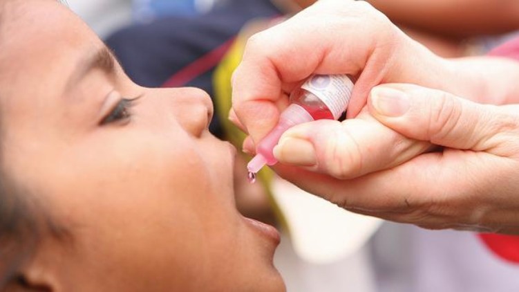 polio vaccine distribution started