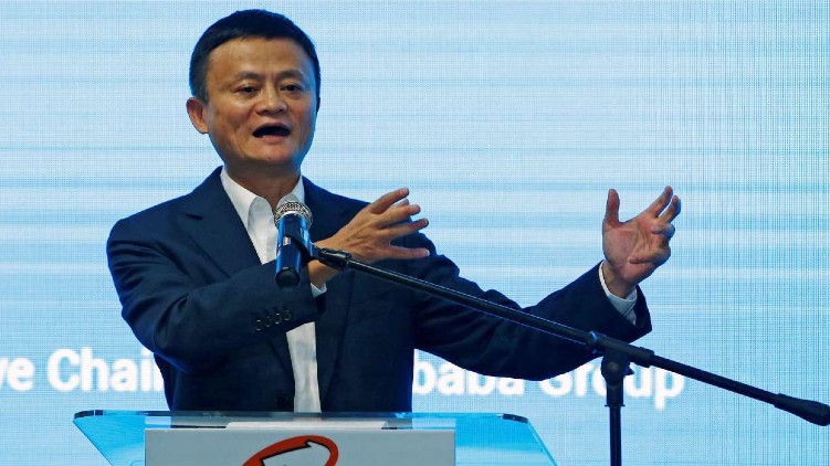 Alibabas Jack Ma appearance