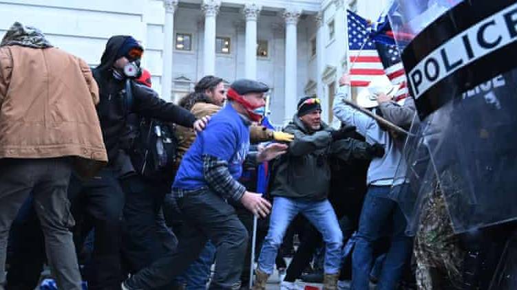 trump supporters attack us parliament