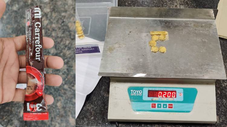 karipur gold smuggling through dates