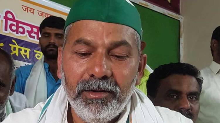 will not leave gazipur without fulfilling aim says rakesh tikait