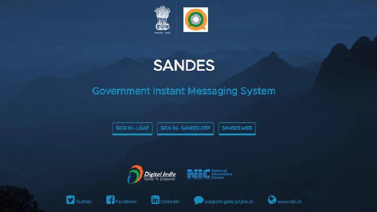 Sandes India's WhatsApp app
