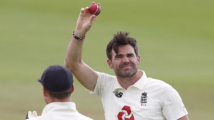 James Anderson Rested Test