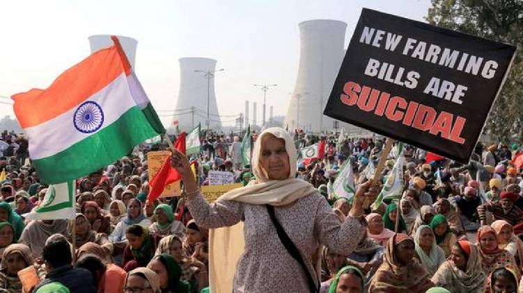 farmers protest