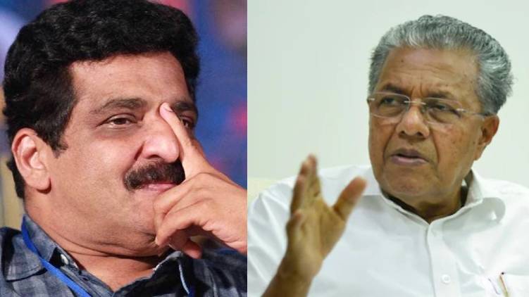 m k muneer pinarayi vijayan