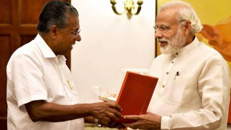 pinarayi vijayan narendra modi
