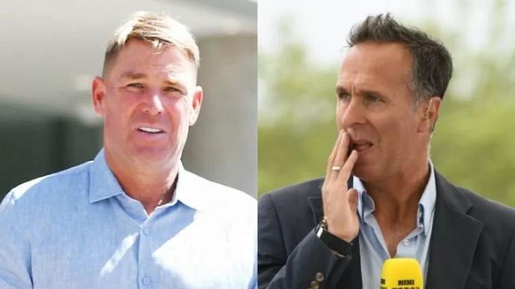 Shane Warne Michael Vaughan