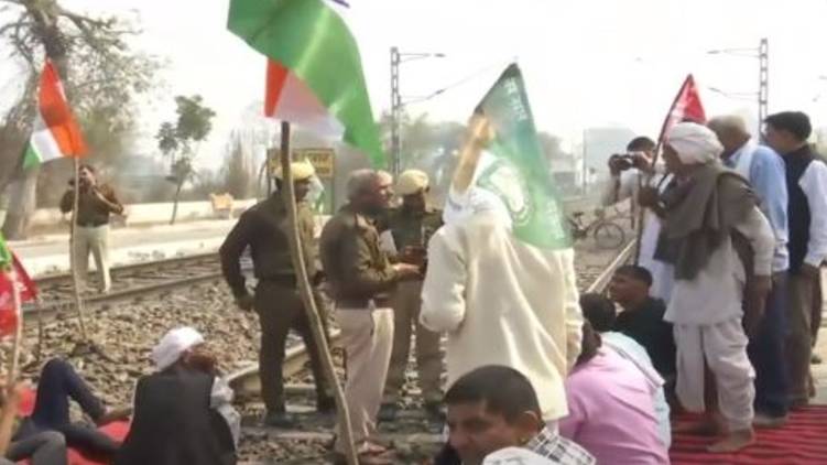 farmers protest