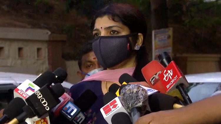 Saritha's phone conversation out
