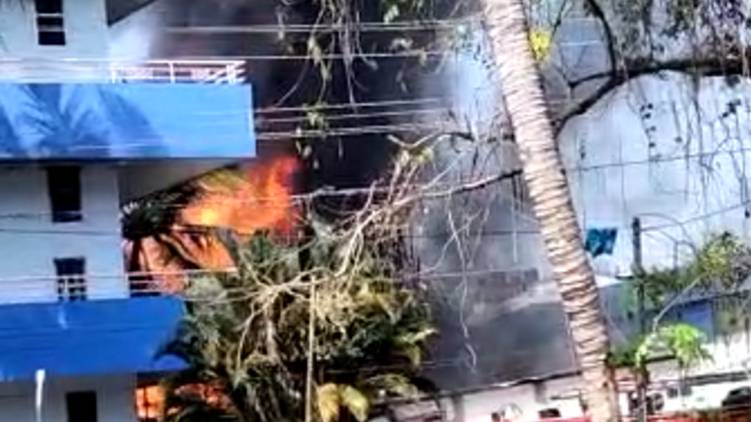 aroor major fire accident