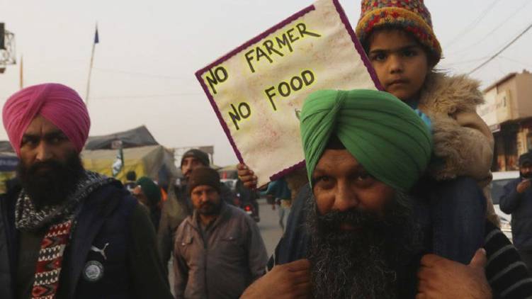 farmers strengthens farmers protest in march