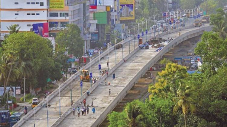 palarivattom bridge weight test tomorrow