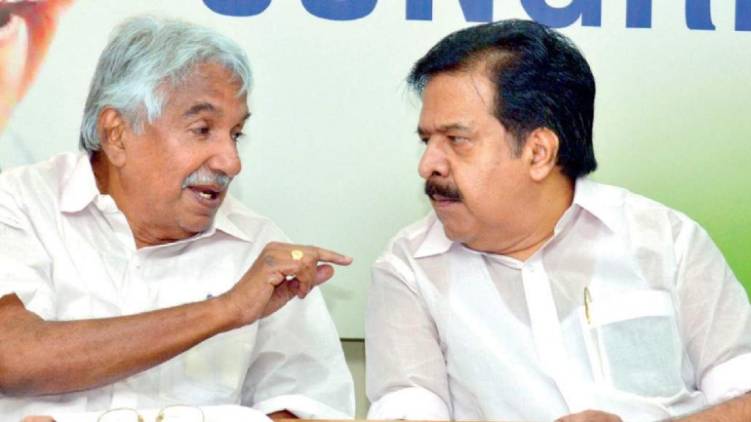 oommen chandy ramesh chennithala