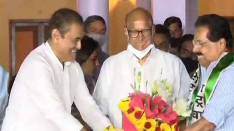 p c chakko joins ncp