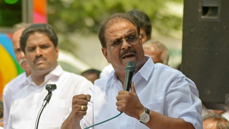 k sudhakaran in kannur