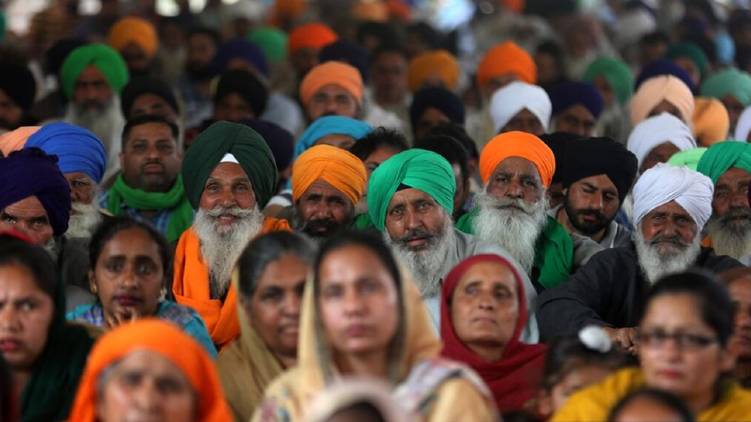 farmers protest