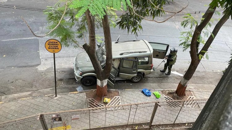 Ambani bomb owner dead