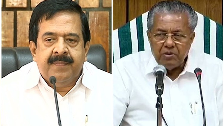 Ramesh Chennithala pinarayi vijayan
