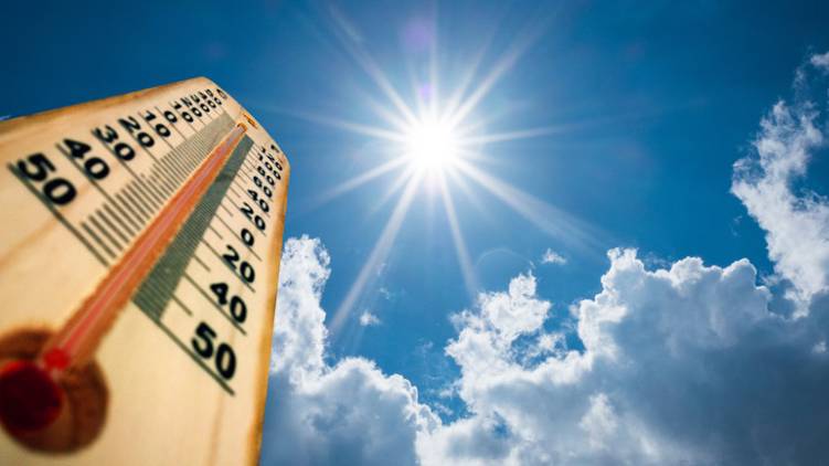 chances of high temperature in two districts of kerala
