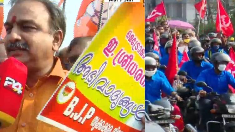 cpim bjp claim palarivattom bridge success
