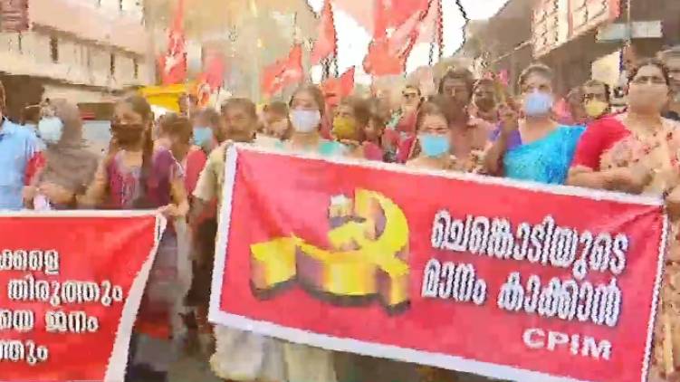 hundreds conquer road kutiyadi march