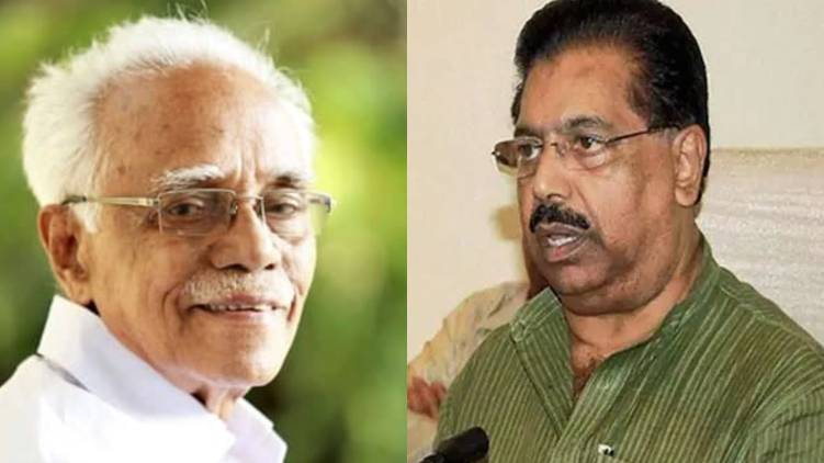 tp peethambaran master welcomes pc chacko