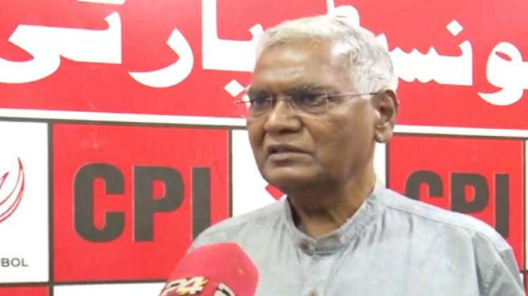 why udf bjp raise sabarimala issue asks d raja