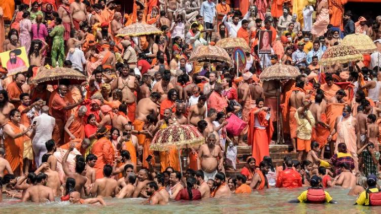 102 tests covid positive in kumbh mela