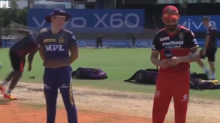 RCB KKR ipl Toss