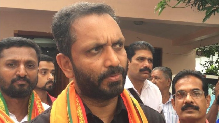 Pinarayi Vijayan resign Surendran