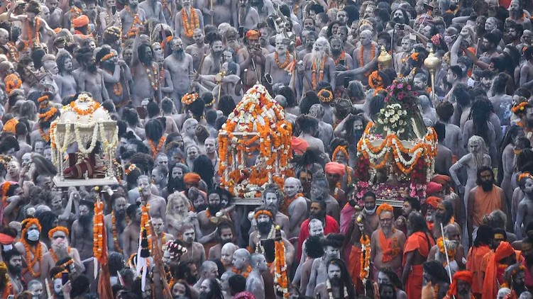 monks covid Kumbh Mela