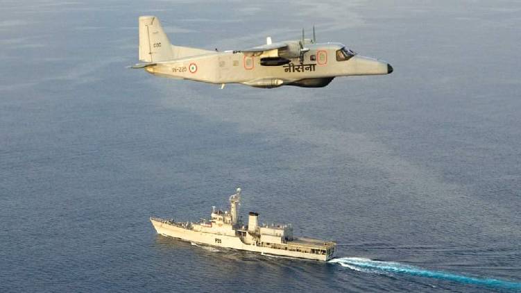 indian navy search missing boat