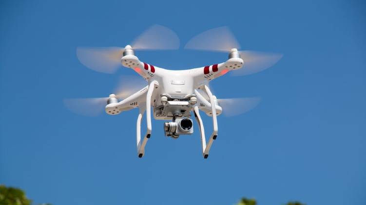 helicam drone laser gun banned thrissur pooram